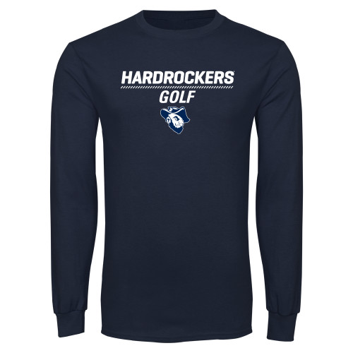  Navy Long Sleeve T-Shirt - Golf