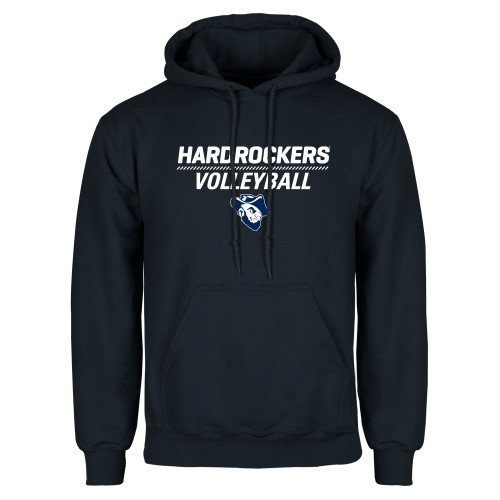  Navy Fleece Hoodie - Volleyball
