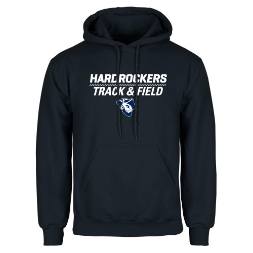  Navy Fleece Hoodie - Track and Field