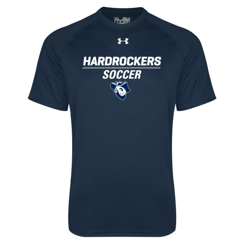  Under Armour Navy Tech Tee - Soccer