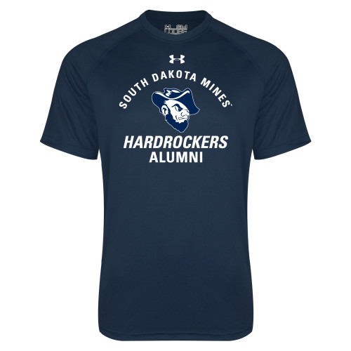  Under Armour Navy Tech Tee - Alumni