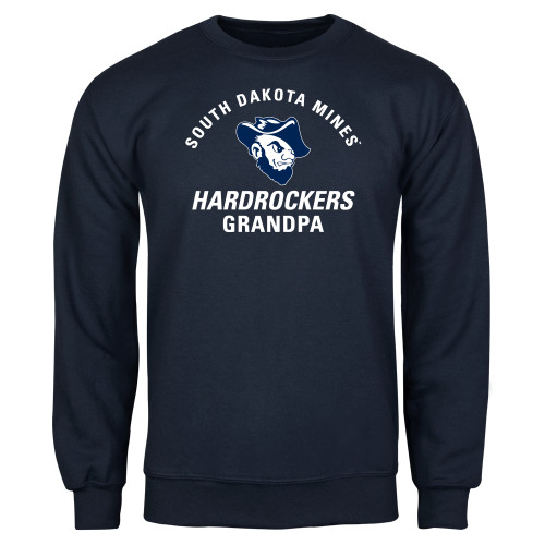 Navy Fleece Crew - Grandpa