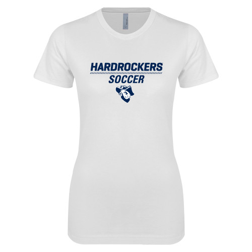 Main Image for  Next Level Womens White Boyfriend Tee