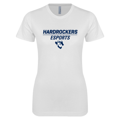 Main Image for  Next Level Womens White Boyfriend Tee