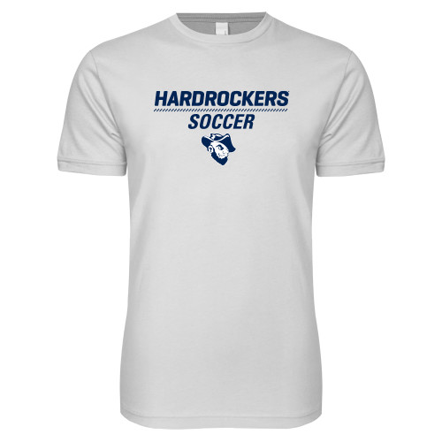  Next Level White SoftStyle T Shirt - Soccer
