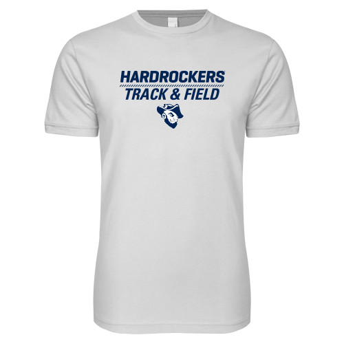  Next Level White SoftStyle T Shirt - Track and Field