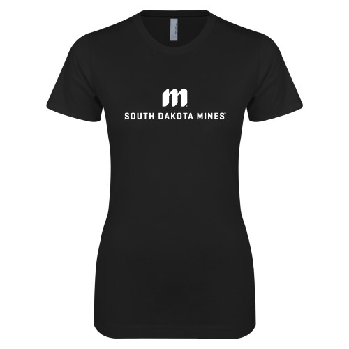 Main Image for  Next Level Womens Black Boyfriend Tee