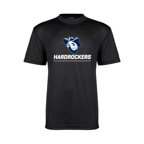  Youth Performance Black Tee - Primary Athletics Mark