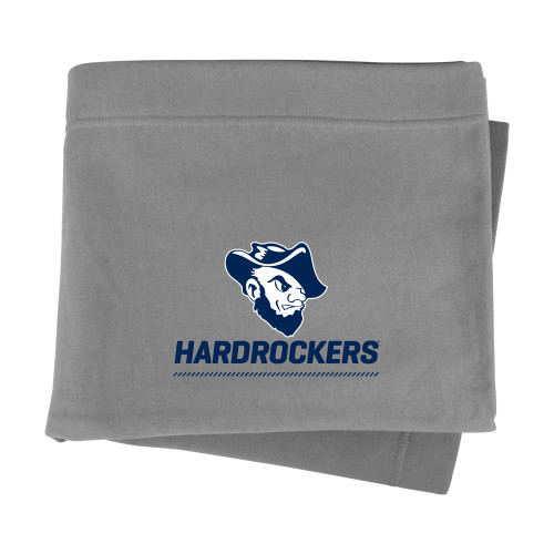  Grey Sweatshirt Blanket - Primary Athletics Mark