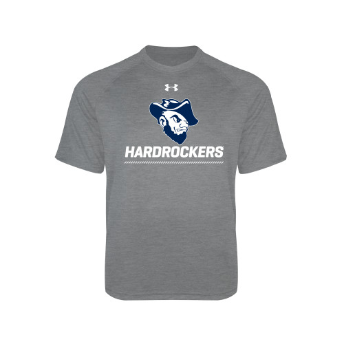 Under Armour Youth Grey Tech Tee - Primary Athletics Mark