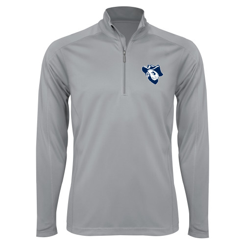  Syntrel Platinum Interlock 1/4 Zip - Grubby Mascot Head