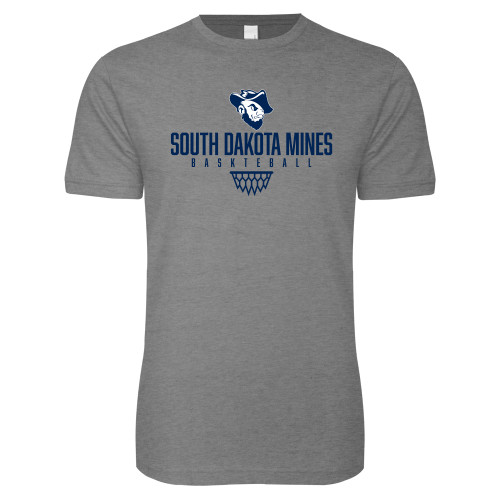 Main Image for  Next Level Heather Grey SoftStyle T Shirt