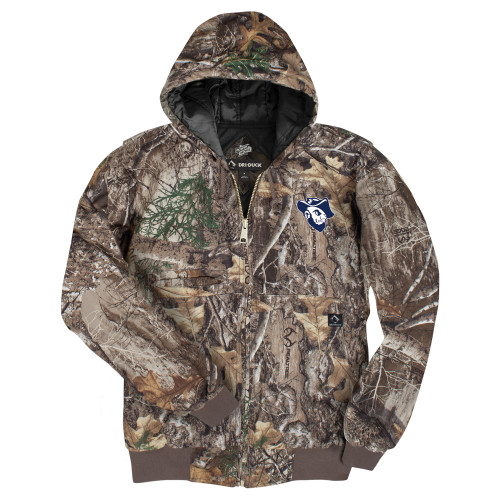  DRI DUCK Realtree Xtra Laramie Hooded Jacket - Grubby Mascot Head