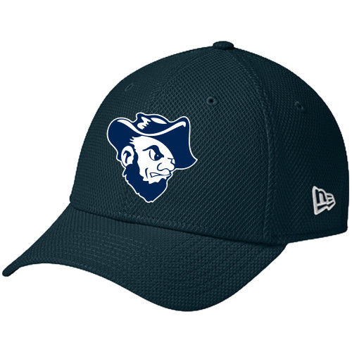  New Era Navy Diamond Era 39Thirty Stretch Fit Hat - Grubby Mascot Head