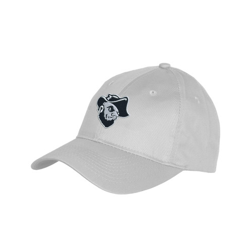  Youth Light Grey Pro Style Hat - Grubby Mascot Head