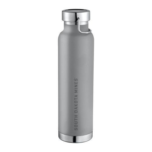  Thor Copper Vacuum Insulated Grey Bottle 22oz - Wordmark Engraved