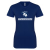 Thumbnail image for  Next Level Womens Navy Boyfriend Tee
