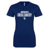 Thumbnail image for  Next Level Womens Navy Boyfriend Tee