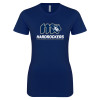 Thumbnail image for  Next Level Womens Navy Boyfriend Tee