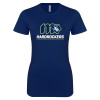 Thumbnail image for  Next Level Womens Navy Boyfriend Tee