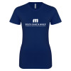 Thumbnail image for  Next Level Womens Navy Boyfriend Tee