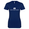 Thumbnail image for  Next Level Womens Navy Boyfriend Tee