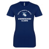 Thumbnail image for  Next Level Womens Navy Boyfriend Tee