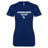 Thumbnail image for  Next Level Womens Navy Boyfriend Tee