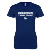 Thumbnail image for  Next Level Womens Navy Boyfriend Tee