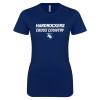 Thumbnail image for  Next Level Womens Navy Boyfriend Tee