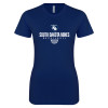 Thumbnail image for  Next Level Womens Navy Boyfriend Tee