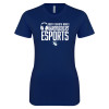 Thumbnail image for  Next Level Womens Navy Boyfriend Tee
