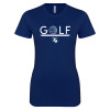Thumbnail image for  Next Level Womens Navy Boyfriend Tee