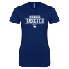Thumbnail image for  Next Level Womens Navy Boyfriend Tee