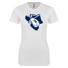 Thumbnail image for  Next Level Womens White Boyfriend Tee