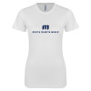 Thumbnail image for  Next Level Womens White Boyfriend Tee