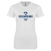 Thumbnail image for  Next Level Womens White Boyfriend Tee