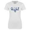Thumbnail image for  Next Level Womens White Boyfriend Tee