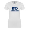 Thumbnail image for  Next Level Womens White Boyfriend Tee