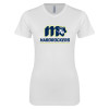 Thumbnail image for  Next Level Womens White Boyfriend Tee