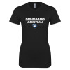 Thumbnail image for  Next Level Womens Black Boyfriend Tee