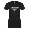 Thumbnail image for  Next Level Womens Black Boyfriend Tee