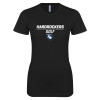 Thumbnail image for  Next Level Womens Black Boyfriend Tee