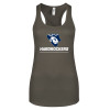 Thumbnail image for  Next Level Womens Charcoal Racerback Tank