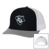 Thumbnail image for  Richardson Black/White/Heather Trucker Hat