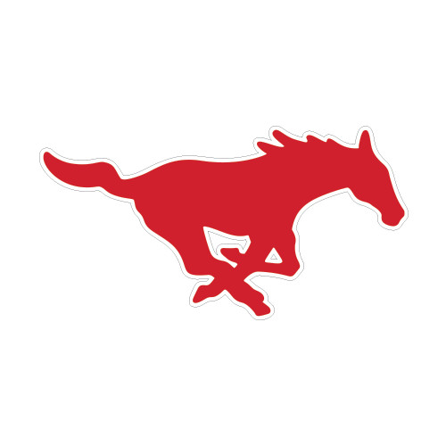 SMU Small Magnet Official Outlined Logo 