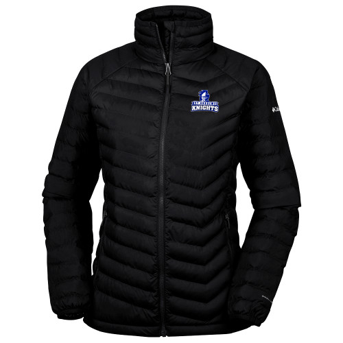 St. Andrews Columbia Womens Black Powder Lite Jacket