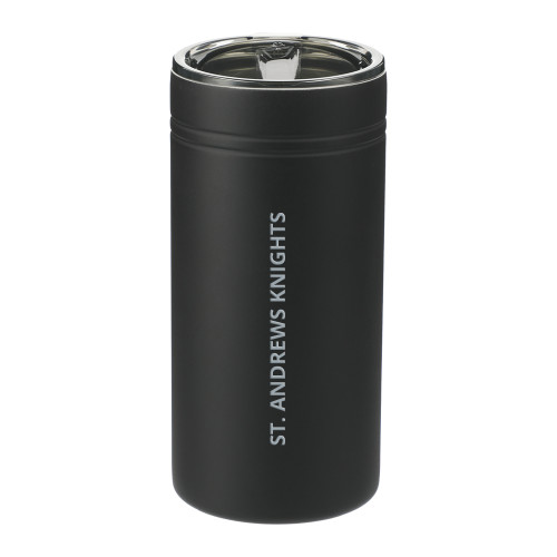 St. Andrews Sherpa Vacuum Black Tumbler & Insulator 12oz