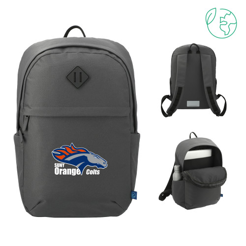  Repreve Charcoal Ocean Commuter Computer Backpack - Primary Logo