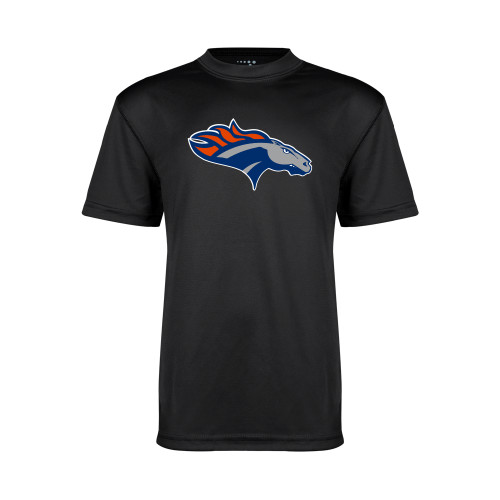  Youth Performance Black Tee - SUNY Orange Colt
